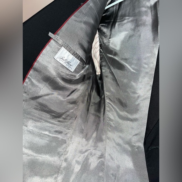 Bill Blass | Black Suit Jacket, Size 42R - Picture 5 of 5